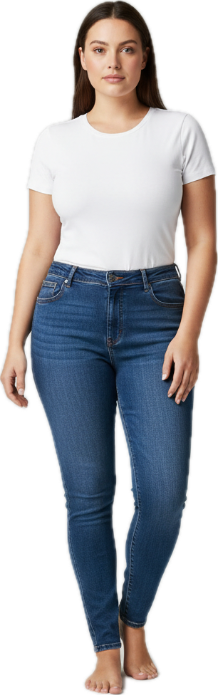 Hourglass female bodytype