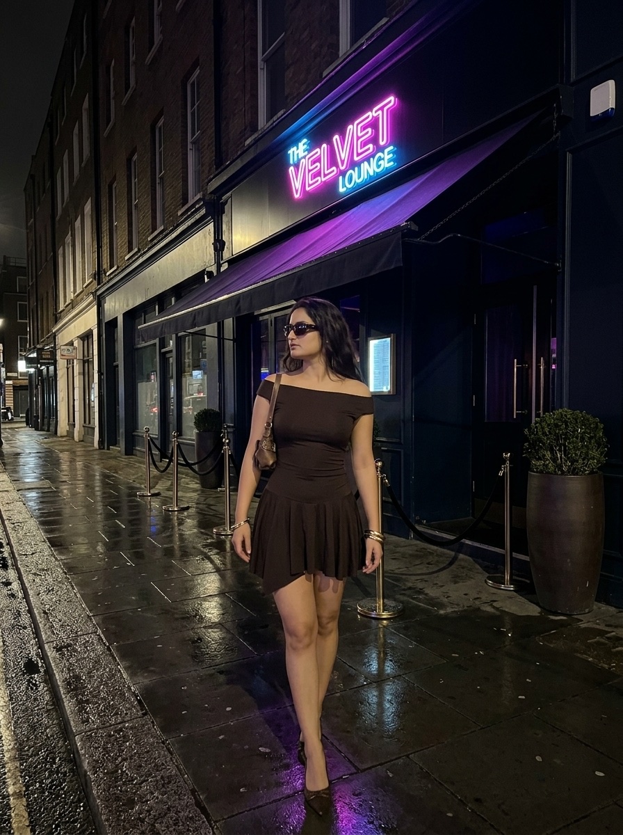 Curated night-out look